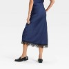 Women's Lace Trim Midi Skirt - A New Day™ - 2 of 3