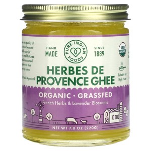 Pure Indian Foods Organic Herbes De Provence Ghee, 7.8 oz (220 g) - 1 of 2