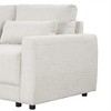 VYNXARIA U_STYLE L-shaped Modular Sectional Sofa with Removable Back Cushions and 3 Pillows, Suitable for Living rooms, Offices, and Apartments - 3 of 4