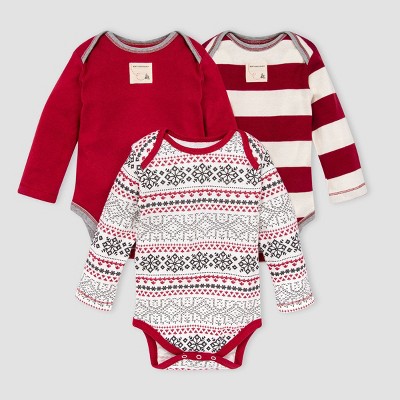 burt's bees snowy fair isle pajamas