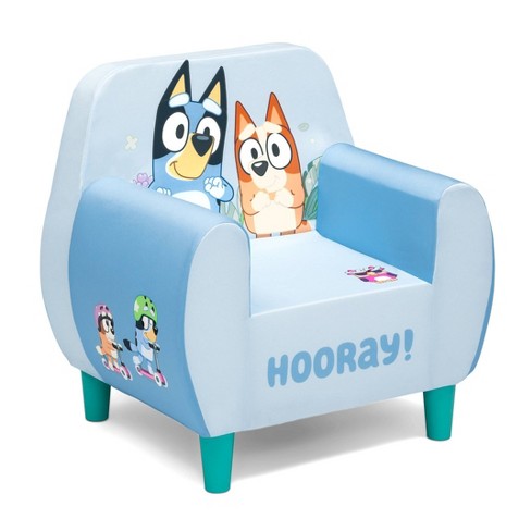 Delta Children Bluey Kids' Foam Chair - Blue - image 1 of 4