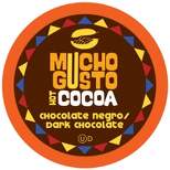 Mucho Gusto Hot Cocoa Pods, Keurig K Cup 2.0 Brewer compatible, Dark Chocolate, 40 count