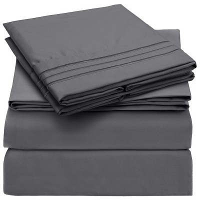 4 Piece Microfiber Sheet Set - Mellanni