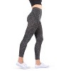 Memoi Mulga High-Waisted Black Snakeskin Leggings - 4 of 4