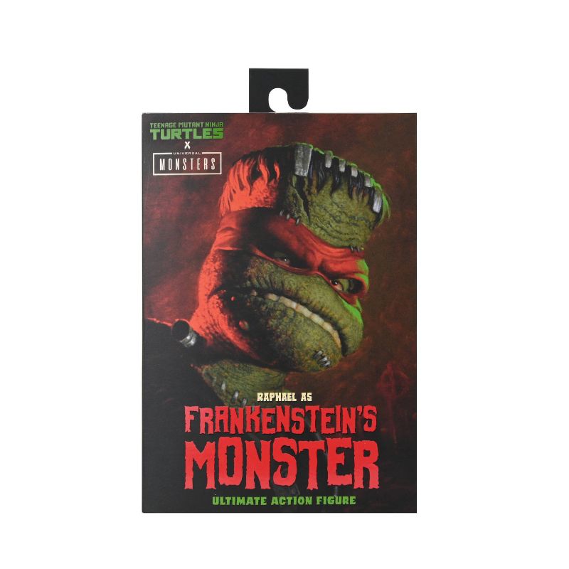 NECA Universal Monsters/Teenage Mutant Ninja Turtles Raphael as Frankenstein&#39;s Monster 7&#34; Action Figure, 3 of 7