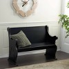 36" x 50" Farmhouse Outdoor Bench - Olivia & May - 2 of 4