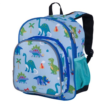 Blue Vehicle Backpack for Kids, Boys Preschool Backpack with Lunch