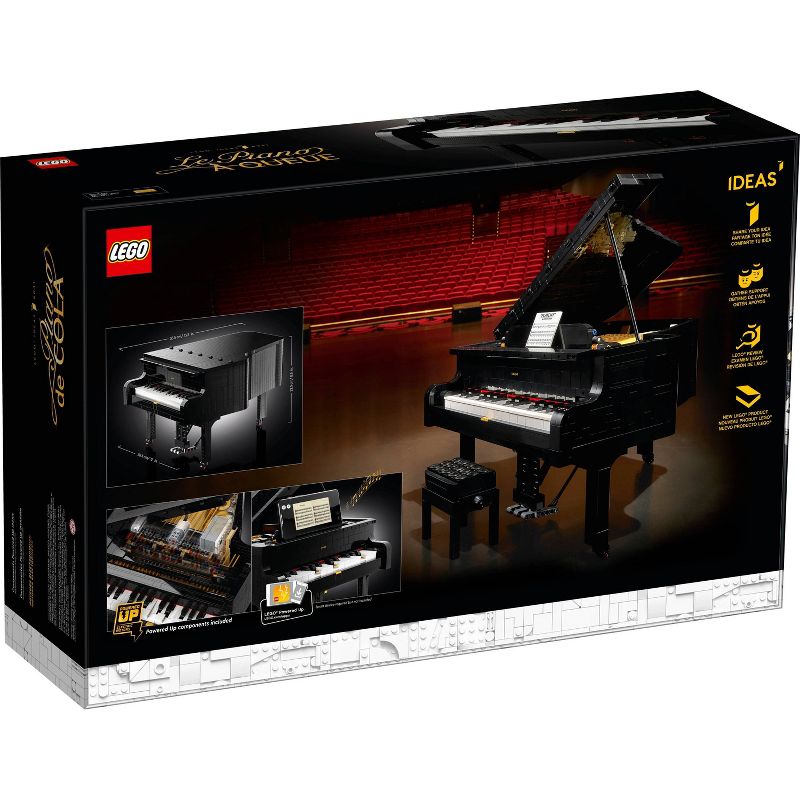 LEGO Ideas Grand Piano Model Building Set 21323, 6 of 12