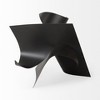 HomeRoots 18" Contempo Antiqued Black Abstract Sculpture - 3 of 4