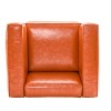 GDFStudio Minkler Contemporary Faux Leather Club Chair - 4 of 4
