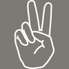 Junior's Design By Humans peace By desiredesign T-Shirt - 2 of 3
