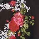 black floral