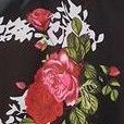 black floral
