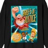 Captain Underpants Briefs of Justice Adult Black Long Sleeve Tee - 2 of 3