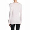 Women's Cashmere V Neck Front Slit Sweater - Inhabit - 2 of 2