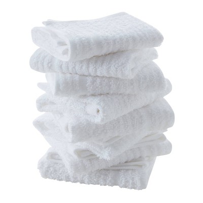 Cannon 8pk Bar Mop Dishcloths - White