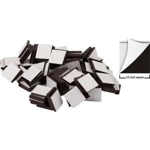 Teacher Created Resources Adhesive Magnetic Squares Black 100/Set (TCR20720) - 1 of 3