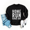Simply Sage Market Women's Graphic Sweatshirt Home Run Kinda Day - 3 of 4