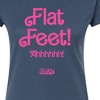 Women's - Barbie - Flat Feet Fitted Graphic T-Shirt - 2 of 3