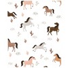 NoJo Desert Horse Sunset Crib Sheet - 3 of 4