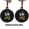Emporia State University Secondary Logo Aluminum Holiday Christmas Tree Ornament - 2 of 4