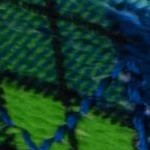 blue and green plaid
