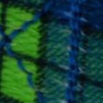blue and green plaid