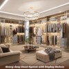 Besiost Heavy-duty Garment Rack Closet Organizer with Tower Shelving - 3 of 4