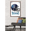 Trends International NFL Tennessee Titans - Drip Helmet 20 Framed Wall Poster Prints - 2 of 4