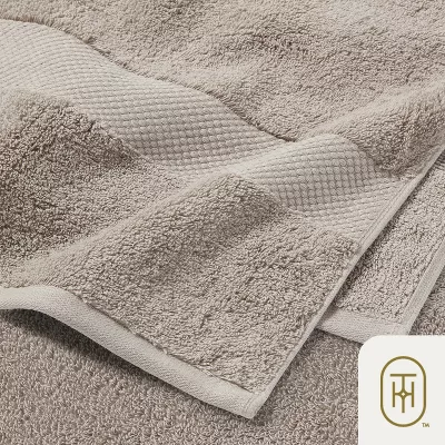 Mosobam 700 GSM Hotel Luxury Bamboo Viscose-Cotton, Bath Towels 30X58,  White, Se