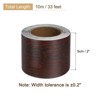 Unique Bargains Waterproof Wear-resistant PVC Material Wood Grain Tape - 2 of 4