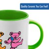 ICUP, Inc. Grateful Dead Dancing Bears 20oz Ceramic Coffee Mug - 3 of 4