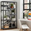Hommoo Freestanding Bookshelf, 68.9"  Bookcase with 9 Open Shelves - 4 of 4