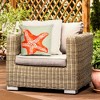 Liora Manne Visions II Coastal Indoor/Outdoor Pillow.. - 3 of 4