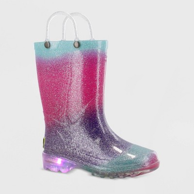 rainbow rain boots toddler