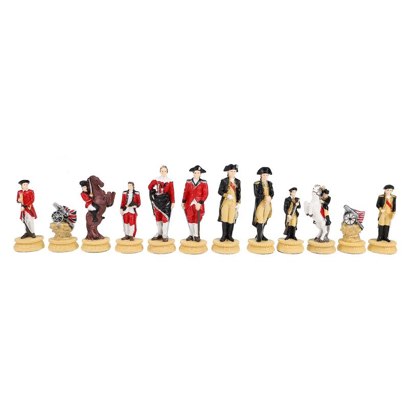 WE Games American Revolutionary War Chess Pieces, 3.5 inch king, 1 of 7