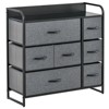 FONTOI Storage Cube Dresser with 5 Drawers, Bedroom Organizer Unit, Shelf Tower with Bins for Living Room, Closets, Dark Gray, 11.5"*31"*31.5" - 4 of 4