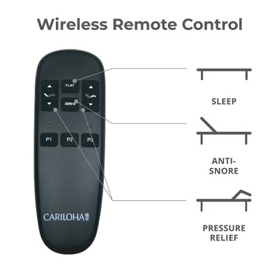 Twin Extra Long Adjustable Metal Frame Upholstered Bed Base