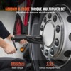 VEVOR Torque Multiplier, 1 Inch Drive Lug Nut Wrench/Multiplier Heavy Duty Torque Multiplier Wrench Set, 1:64 6,800N.m Lug Nut Remover - 3 of 4