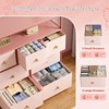 SKRAN Dresser for Bedroom with 7 Drawers and 2 Shelves for Closet with Wooden Top and Metal Frame, Tall Dressers & Chest of Drawers - 4 of 4