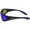 Global Vision Eyewear Hercules Plus Safety Motorcycle Glasses with Blue Mirror Lenses - 3 of 4