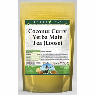 TerraVita Coconut Curry Yerba Mate Tea (Loose) (8 oz, ZIN: 570521, 2-Pack)