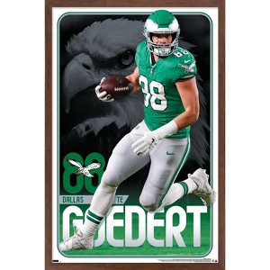 Trends International NFL Philadelphia Eagles - Dallas Goedert 24 Framed Wall Poster Prints - 1 of 4