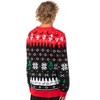 Seven Times Six The Nightmare Before Christmas Men's Santa Jack Ugly Sweater Knit Pullover - 3 of 4