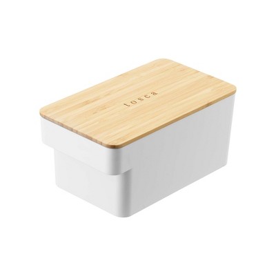 Yamazaki Home - Airtight Food Storage Container - Bamboo Lid