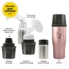 CERES CHILL Mini Breastmilk Chiller Demigoddess, 12 oz. Reusable Storage Container - Up to 16 Hours, Connects w/ Most Pumps - 2 of 4