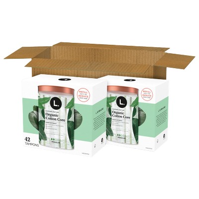 L . Organic Tampon Regular Tampons - 84ct