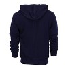 Gioberti Men's Full Zip Up Hoodie with Metal Zipper Pockets - 2 of 4