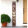 HomeRoots 72" Brown Solid Wood Blooms Porch Sign - 2 of 4