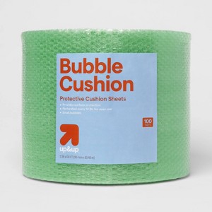 Small Bubble Cushion - up&up™: Moving & Packing Supplies, Bubble Wrap, 100ft x 12in, Plastic Material - 1 of 3